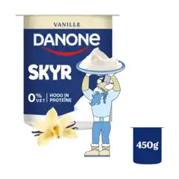 Albert Heijn Danone Skyr vanille high protein 0% fat aanbieding