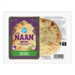 Albert Heijn AH Mini naanbrood knoflook koriander aanbieding