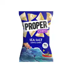 Albert Heijn Proper Sea salt lentil chips aanbieding