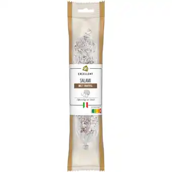 Albert Heijn AH Excellent Salami met truffel aanbieding