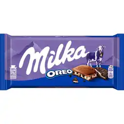 Albert Heijn Milka Chocoladereep Oreo aanbieding