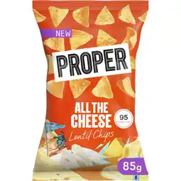 Albert Heijn Proper All the cheese lentil chips aanbieding