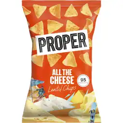 Albert Heijn Proper All the cheese lentil chips aanbieding