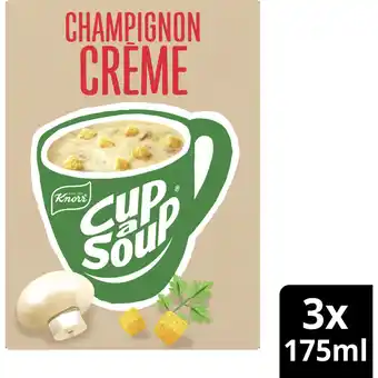 Albert Heijn Knorr Cup-a-soup champignon crème aanbieding