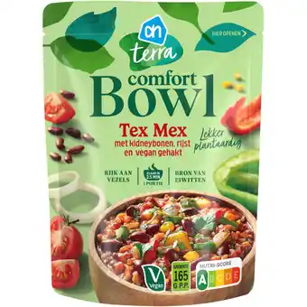 Albert Heijn AH Terra Plantaardig comfort bowl tex mex aanbieding