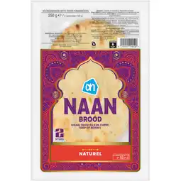 Albert Heijn AH Naan naturel aanbieding
