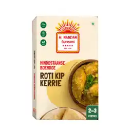 Albert Heijn H. Nandan Hindostaanse boemboe roti kip kerrie aanbieding