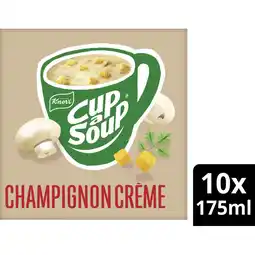 Albert Heijn Knorr Cup-a-soup champignon crème 10-pack aanbieding