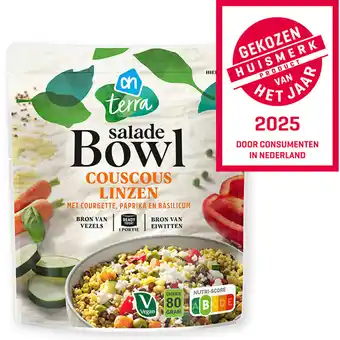 Albert Heijn AH Salade bowl couscous linzen aanbieding