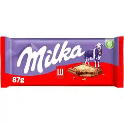 Albert Heijn Milka Chocoladereep LU aanbieding