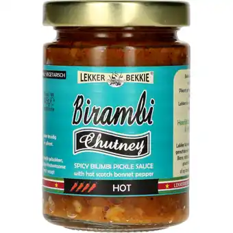 Albert Heijn Lekker Bekkie Birambi chutney aanbieding