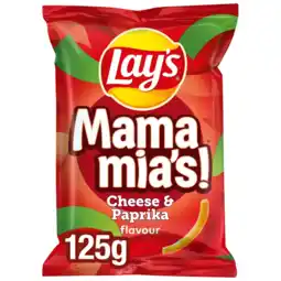 Albert Heijn Lay's Mama mia's cheese & paprika aanbieding