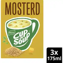 Albert Heijn Knorr Cup-a-soup mosterd aanbieding