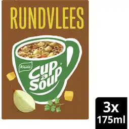 Albert Heijn Knorr Cup-a-soup rundvlees aanbieding