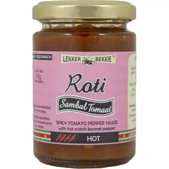 Albert Heijn Lekker Bekkie Roti sambal tomaat aanbieding
