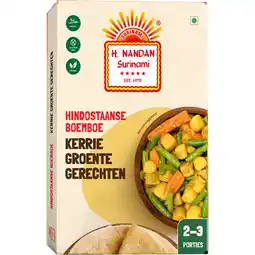 Albert Heijn H. Nandan Hindostaanse boemboe kerrie groente aanbieding
