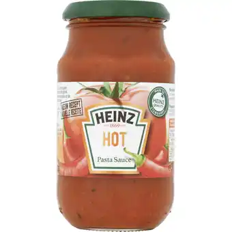 Albert Heijn Heinz Hot pasta sauce aanbieding