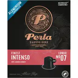 Albert Heijn Perla Superiore Finest intenso lungo capsules aanbieding
