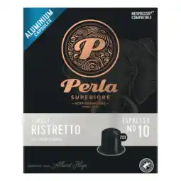 Albert Heijn Perla Superiore Finest ristretto capsules aanbieding