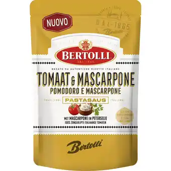 Albert Heijn Bertolli Pastasaus tomaat & mascarpone aanbieding