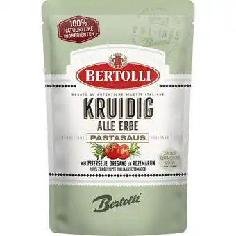 Albert Heijn Bertolli Pastasaus in zak kruidig aanbieding