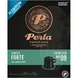 Albert Heijn Perla Superiore Finest espresso forte capsules aanbieding