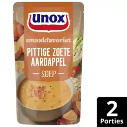 Albert Heijn Unox Pittige zoete aardappelsoep aanbieding