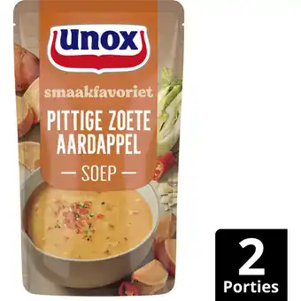 Albert Heijn Unox Pittige zoete aardappelsoep aanbieding