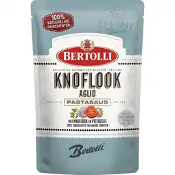 Albert Heijn Bertolli Pastasaus in zak knoflook aanbieding