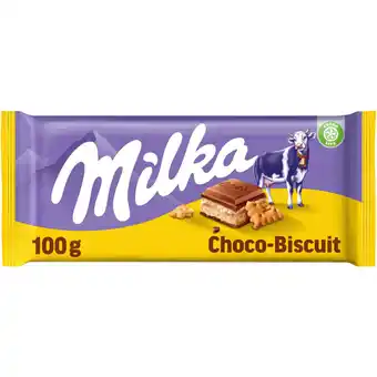 Albert Heijn Milka Chocoladereep choco-biscuit aanbieding