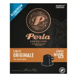 Albert Heijn Perla Superiore Finest originale lungo capsules aanbieding