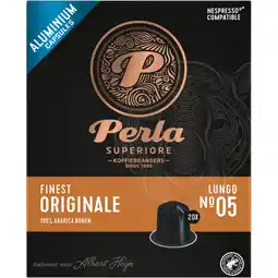 Albert Heijn Perla Superiore Finest originale lungo capsules aanbieding