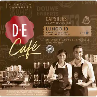Albert Heijn Douwe Egberts Cafe lungo intens capsules aanbieding