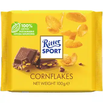 Albert Heijn Ritter Sport Cornflakes aanbieding