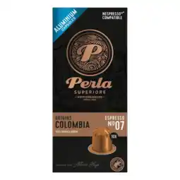 Albert Heijn Perla Superiore Origins Colombia espresso capsules aanbieding