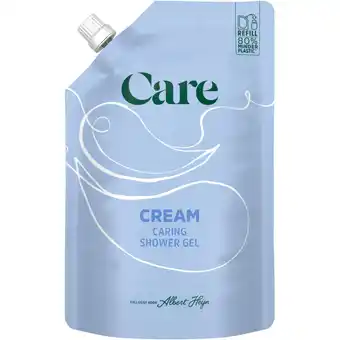 Albert Heijn Care Cream caring shower gel refill aanbieding