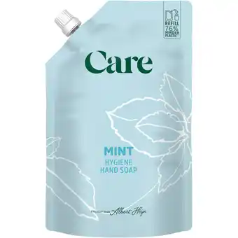 Albert Heijn Care Mint hygiene hand soap refill aanbieding