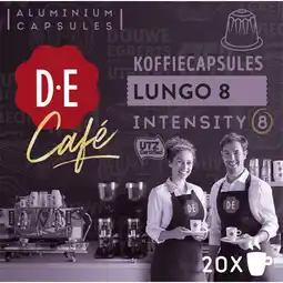 Albert Heijn Douwe Egberts Cafe lungo koffiecapsules aanbieding