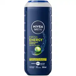 Albert Heijn NIVEA Men shower energy aanbieding