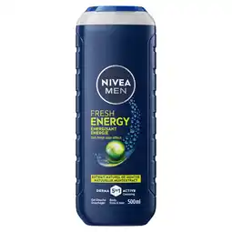 Albert Heijn NIVEA Men shower energy aanbieding