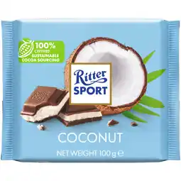 Albert Heijn Ritter Sport Coconut aanbieding
