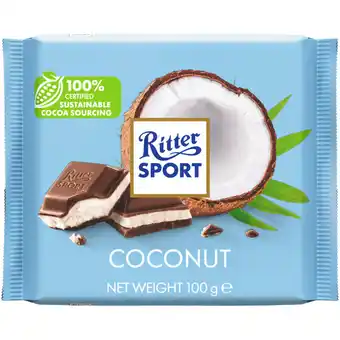 Albert Heijn Ritter Sport Coconut aanbieding