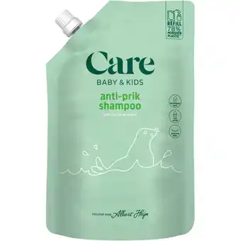 Albert Heijn Care Kids anti-prik shampoo refill aanbieding