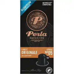Albert Heijn Perla Superiore Finest originale lungo capules aanbieding