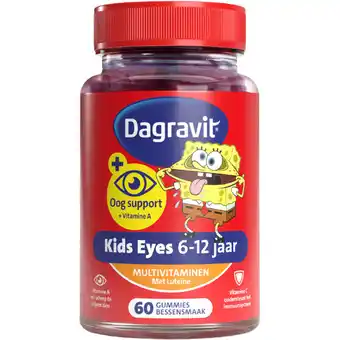 Albert Heijn Dagravit Kids eyes 6-12 jaar multivitaminen aanbieding