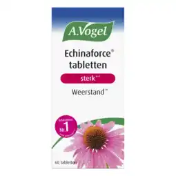Albert Heijn A.Vogel Echinaforce sterk** tabletten aanbieding