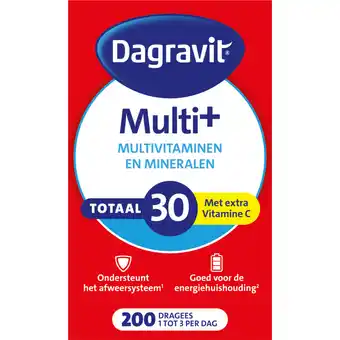 Albert Heijn Dagravit Totaal 30 multivitaminen en mineralen aanbieding