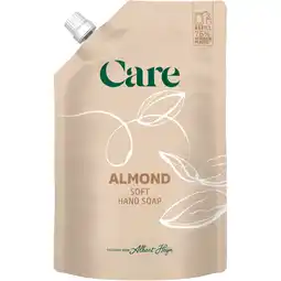 Albert Heijn Care Almond soft hand soap refill aanbieding