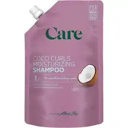 Albert Heijn Care Coco curls moisturizing shampoo refill aanbieding