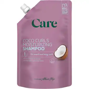 Albert Heijn Care Coco curls moisturizing shampoo refill aanbieding